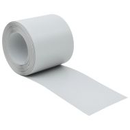 Ленти за покриване на огради 10 бр светлосив 252,5x19 см PVC