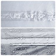 Къмпинг палатка куполна 3 души бял блекаут бързо освобождаване