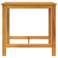 Балконски комплект с възглавници, 3 части, акация масив