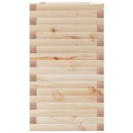 Градински сандък, 90x40x72,5 см, бор масив