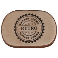 Бар табуретки 2 бр тъмнокафяви 40x29,5x53 см