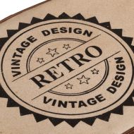 Бар табуретки 2 бр тъмнокафяви 40x29,5x53 см