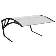 Роботизирана косачка за гараж, черна, 80x101x46 см