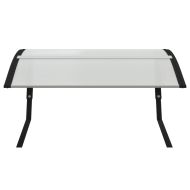 Роботизирана косачка за гараж, черна, 80x101x46 см