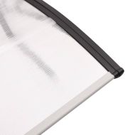 Роботизирана косачка за гараж, черна, 80x101x46 см