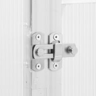 Оранжерия с основа рамка сребрист 169x114x195 см алуминий