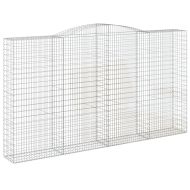 Габиони кошници арка 15 бр 400x50x220/240 см поцинковано желязо