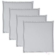 Градински подложки за седалка 4 бр, 45x45x2 см, квадратни