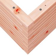 Градинска кашпа, 90x60x45,5 см, дугласко дърво масив