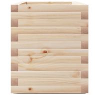 Градинска кашпа 90x40x49,5 см масивна борова дървесина