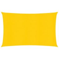 Платно-сенник, 160 г/м², правоъгълно, жълт, 5x7 м, HDPE
