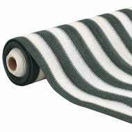 Засенчваща мрежа зелена и бял 1,8x50 м HDPE 75 г/м²