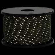 Опъващо въже за палатка с рефлекторни ленти и ключове 50 м 5 мм