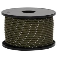 Опъващо въже за палатка с рефлекторни ленти и ключове 50 м 5 мм