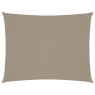Платно-сенник, Оксфорд текстил, правоъгълно, 6x7 м, таупе