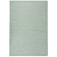 Градински плоскотъкан килим, 160x230 см, тюркоазен