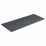 Изтривалки за стълби, самозалепващи се, 15 бр., 60x25 см, светлосиви, правоъгълни