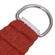 Платно-сенник, 160 г/м², червено, 2,5x2,5 м, HDPE