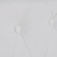 Честърфийлд 2-местен и 3-местен диван изкуствена кожа бял