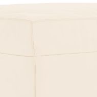 Пейка, кремава, 70x35x41 см, кадифе