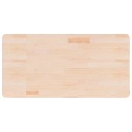 Плот за баня 100x50x1,5 см необработено масивно дърво