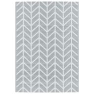 Килим за открито, ARAKIL сив, 140x200 см, PP