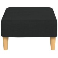 Табуретка, черна, 77x55x31 см, плат