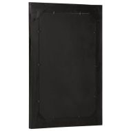 Огледало за баня 50x70x2,5 см мангово дърво масив и стъкло