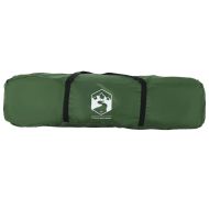 Къмпинг палатка, кабинна, 4-местна, зелена, бързо освобождаване