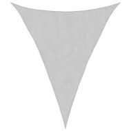 Слънцезащитно платно светлосиво 4x5x5 м 100% полиестер Оксфорд