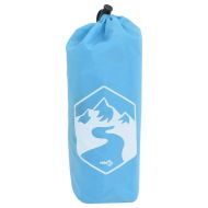 Дъждовно пончо с качулка 2 в 1 дизайн синьо 223x145 см