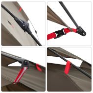 Риболовна палатка 4-местна масленозелена бързо освобождаване