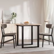 Плотове за маси, 2 бр, 70x35x2,5 см, правоъгълни, бор масив