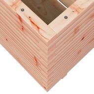 Градинска кашпа, 70x70x72,5 см, масивна дугласка дървесина