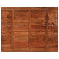 Плот за маса 90x80x2,5 см правоъгълен регенерирано дърво масив