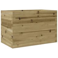 Градинска кашпа, 70x40x45,5 см, импрегнирано борово дърво