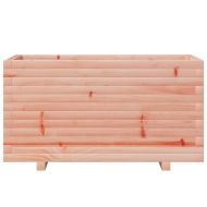 Градинска кашпа, 90x40x49,5 см, масивна дугласка дървесина