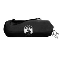 Къмпинг палатка A-рамка 2 души бял затъмняващ плат водоустойчив