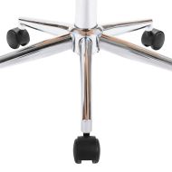 Въртящ офис стол, таупе, извито дърво и текстил