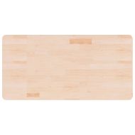 Плот за баня 100x50x2,5 см необработено масивно дърво