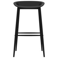 Бар столове, 2 бр, черни
