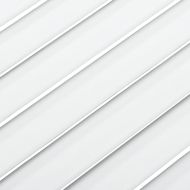 Врата за шкаф с решетен дизайн, бяла, 39,5x59,4 см, бор масив