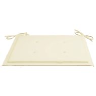 Сгъваеми градински столове, 4 бр, с възглавници, акация масив