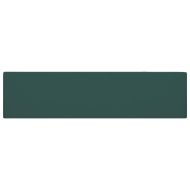 Мивка за баня с преливник, керамична, тъмнозелена