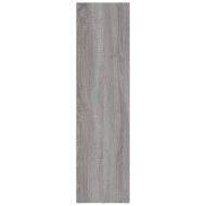 Шкаф за книги/ТВ шкаф сив сонома 36x30x114 см инженерно дърво