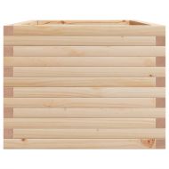 Градинска кашпа 90x60x46 см масивна борова дървесина