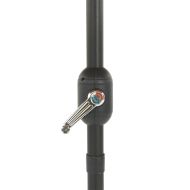 Градински чадър със стоманен прът, кафяв 268x268x226 см