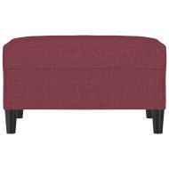 Табуретка, виненочервена, 70x55x41 см, плат
