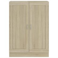 Шкаф за книги, дъб сонома, 82,5x30,5x115 см, инженерно дърво