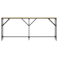 Конзолна маса, дъб сонома, 180x23x75 см, инженерно дърво